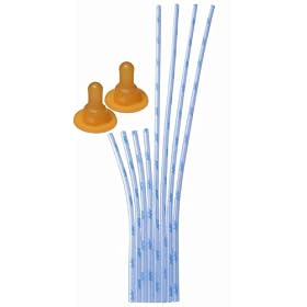 Podee Baby Bottle Tube and Nipple Replacements