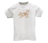 Vintage Chinese White Crested - Juniors/Girly T-Shirt