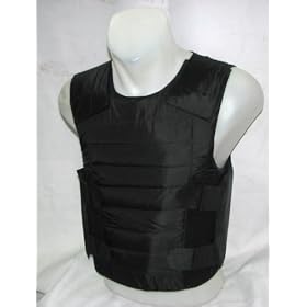Click here to buy Lightweight Bulletproof Bullet Proof Vest Concealable Body Armor IIIA 3A Light S-XL.