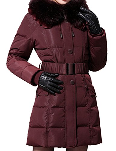 Blueblue Sky Women's Down Filled Belted Coat#yr-1303a