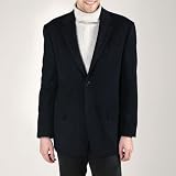 Sandals Cay Mens Two-Button Cashmere Blend Sport Coat in Navy or Tan