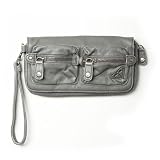 Roxy abra cadabra washed vinyl wallet with pockets (Grey) Reviews Roxy abra cadabra washed vinyl wallet with pockets (Grey) Reviews