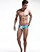 SEOBEAN Mens Low Rise Sexy Swimwear Boxer Brief Trunks 2228