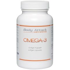 Body Attack Omega-3, 100 Kapseln