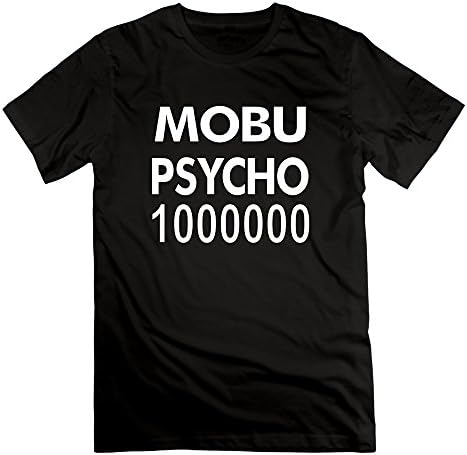 Cool Mob Psycho 100 Saitama 1000000 T-shirts Black Mens