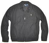 Polo Ralph Lauren Men Lightweight Jacket (Medium, Black)