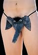 Shirley of Hollywood 412 Men's Faux Fur Elephant Pouch(Grey-One Size)