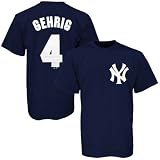 New York Yankees Lou Gehrig Big and Tall Jersey T-Shirt - XXX-Large