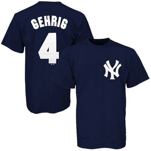 New York Yankees Lou Gehrig Big and Tall Jersey T-Shirt - XXXXX-Large