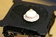 Miniature Covered Platter in White with a Garland of Roses