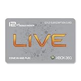 Xbox 360 Live 12 Month + 1 Month Bonus [Online Game Code ONLY, NO retail package]