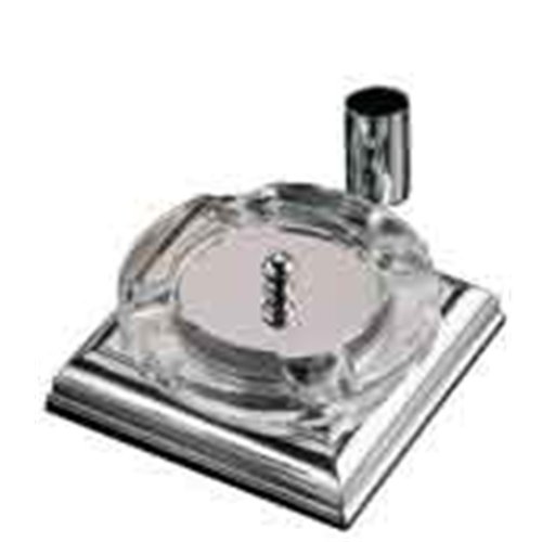 Detail image El Casco Chrome/Glass Cigar Ashtray M-760CT