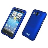 EMPIRE Blue Rubberized Hard Case Cover for AT&T HTC Inspire 4G