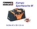 Sports : Kempa Handball Teambag / Sporttasche M, marine/orange