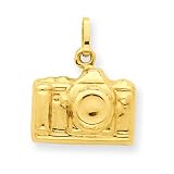 14k Camera Charm