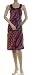 Apparel : BCBG GIRLS PLUM ACETATE PRINTED PLEAT DRESS NEW M