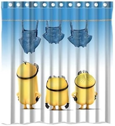 Custom Mischievous Minions Series Shower Curtain 60x72