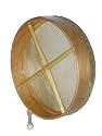 Casapercussion Bodhran, Rosewood, Light Finish, 16", w/stick