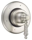 3-Way Wall Diverter with Trim (Complete Set) Finish: Brushed Nickel