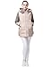 MIYA Women's Warm Thickened Hooded Down Jacket Women Long Overcoat for Women Coat