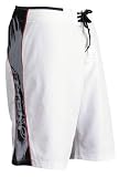 Proto Paintball 07 Men's Boardshorts Fraction - White/Black