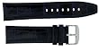 Italian Design Premium Watch Navy Blue 24mm Leather Replacement Straps