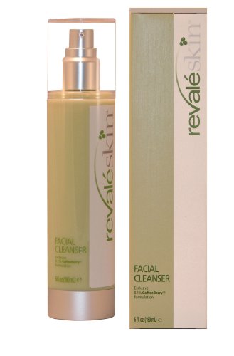 Buy Revaleskin Facial Cleanser with Exclusive 0.1% Coffeeberry Formulation 6 Fluid Ounces (180ml) Pump Bottle