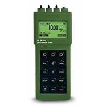 Hanna Instruments HI 98185-01 Waterproof Portable pH/ORP/ISE/Temperature Meter, 115V