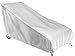 GSI Super Quality Outdoor Patio Large-Chair Cover, Waterproof and Weather Resistant - White
