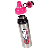 Chicago Cubs 24oz Bigmouth Stainless Steel Water Bottle (Pink Lid) On Sale Pink Stainless Steel Water Bottle