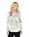 Womens Stylish Matte Satin Long Sleeve Flair Ruching Placket Woven Camille Shirt