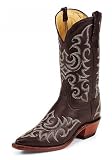 Women's Tony Lama EL PASO 11" Comfort Leather Pull On Western Cowboy Boots