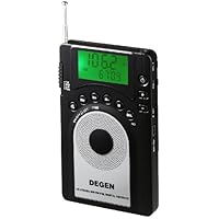 Degen DE15 Ultra-thin AM/FM Shortwave DSP Radio