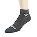 Swiftwick - Aspire ONE, Ankle Socks for Running and Cycling, Gray , Large