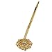 Pixnor Hollow Round Pen Holder Signing Pen Set for Wedding Bridal Golden