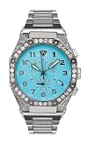 Aqua Master Men's Octagon Diamond Watch, 4.50 ctw