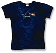 Women's Pink Floyd "Dark Side of the Moon" Tie-Dye Babydoll T-Shirt