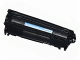 Hochwertiger Toner (Remanufactured) passend zu Hewlett-Packard HP LaserJet 1020, voll kompatibel zu Q2612A, Q 2612 A, schwarz, 4000 Seiten, Tonerkartusche