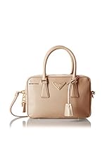 Prada Bolso asa de mano Bauletto (Marrón Claro)