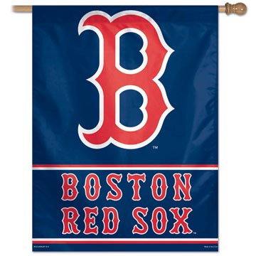 Boston Red Sox B Logo Large MLB Flag or Banner