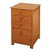 Winsome Wood File Cabinet with 4 Drawers, Honey