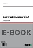 Die Reform der europ�ischen Institutionen - Der Vertrag von Nizza und der Weg zu einer europ�ischen Verfassung - Sebastian H�hn