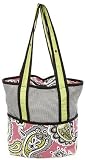 Hoohobbers Pink Whimsey Tote Diaper Bag