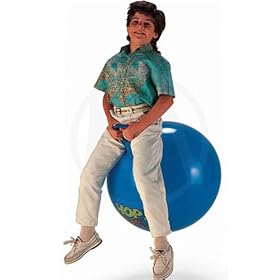 Hop 66 Hopping Ball Blue 26 inch No banned Phthalates and Latex FREE