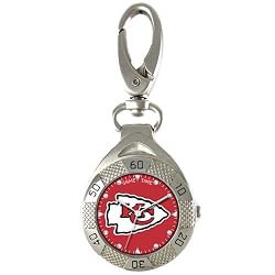 Kansas City Chiefs Grandstand Series Clip-On Watch - NFL Football Fan Shop Sports Team Merchandise