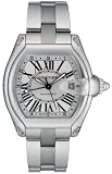NEW CARTIER ROADSTER MENS XL STEEL WATCH W62032X6