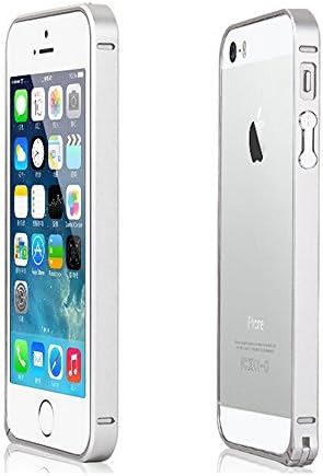 Labor's Day Gift Sale Chintek CK-MC100 Many Colors Fashionable and Slim Design Metal Case For iPhone 5 iPhone 5S (silver)