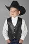 Lambskin Vest Medium Black