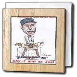 Say It Ain t So Joe - 6 Inch Tile Napkin Holder