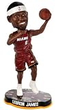 LeBron James Miami Heat 2012 Red Jersey NBA Bobblehead
